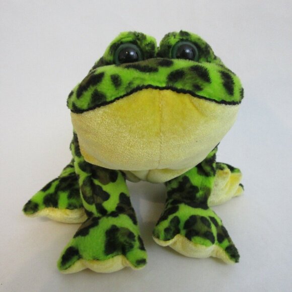 Ganz Webkinz Bullfrog Frog 9" Plush Toy NO CODE BW123G HM114 - Picture 1 of 8